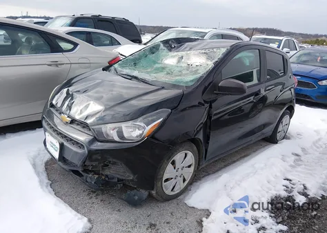 2018 Chevrolet Spark Ls Cvt z USA, uszkodzony, nr VIN KL8CB6SA7JC480806